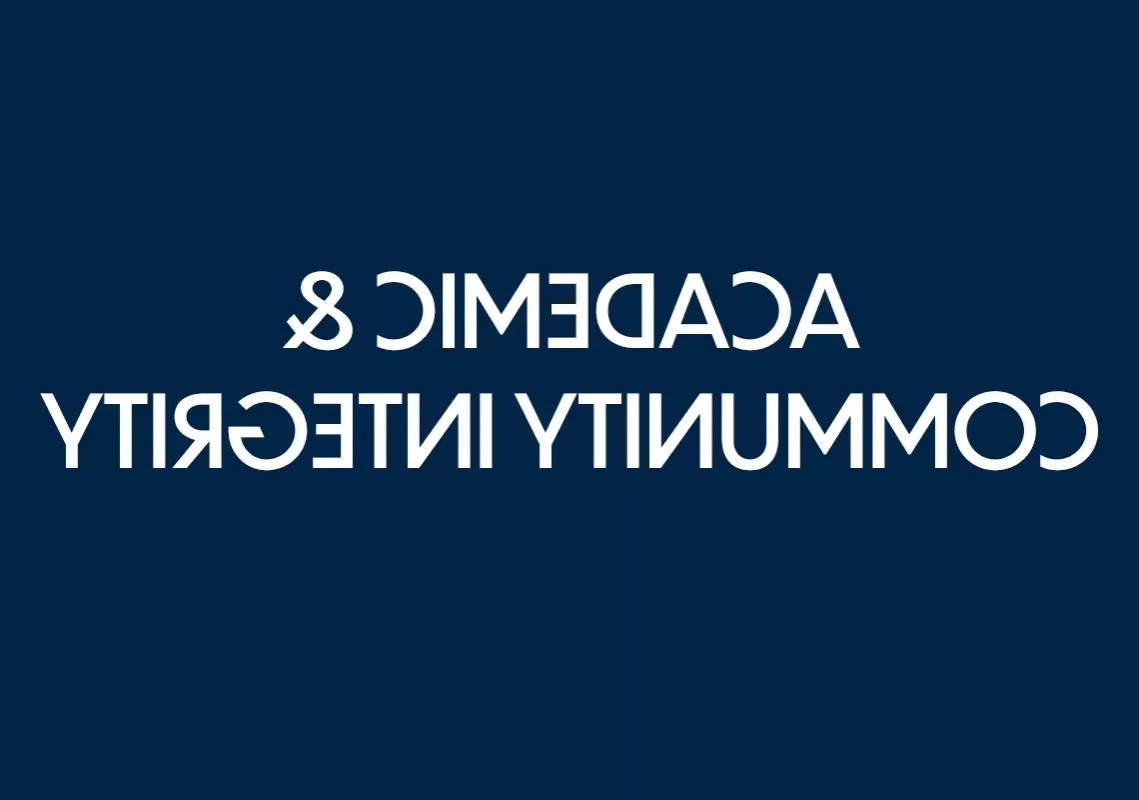 student success - faculty feature - academic and community integrity